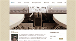 Desktop Screenshot of amyrkover.com